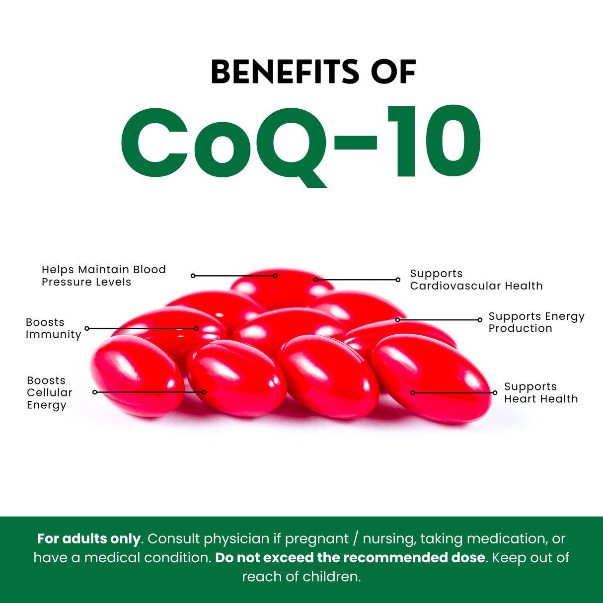 Halal CoQ 10 Softgels