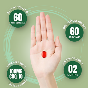 Halal CoQ 10 Softgels