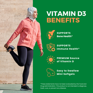 Halal Vitamin D3 5000 IU Softgels