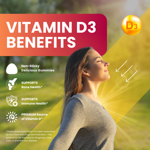 Halal Vitamin D3 2000IU Gummies